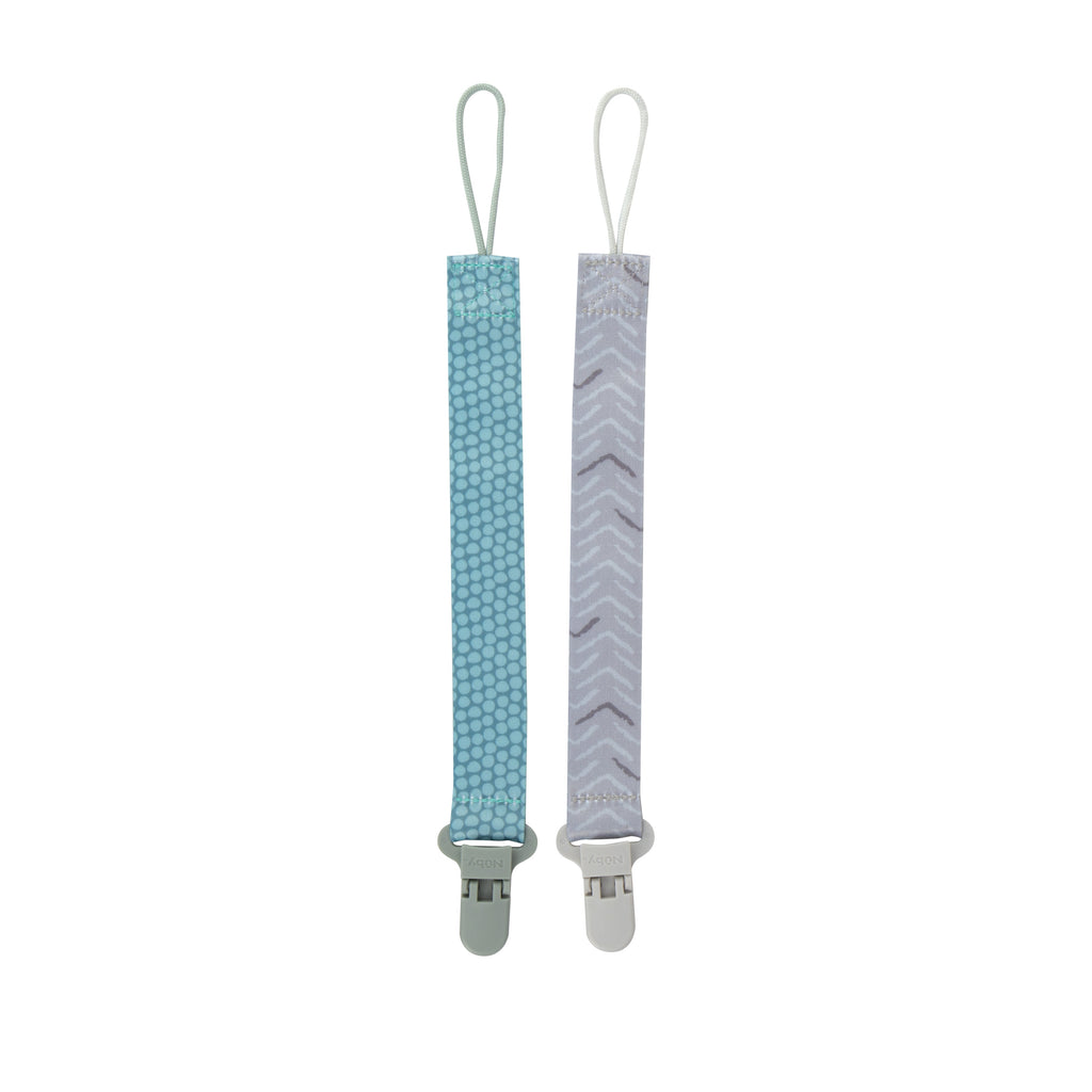 Cloth Pacifier Clip (2 Pack)